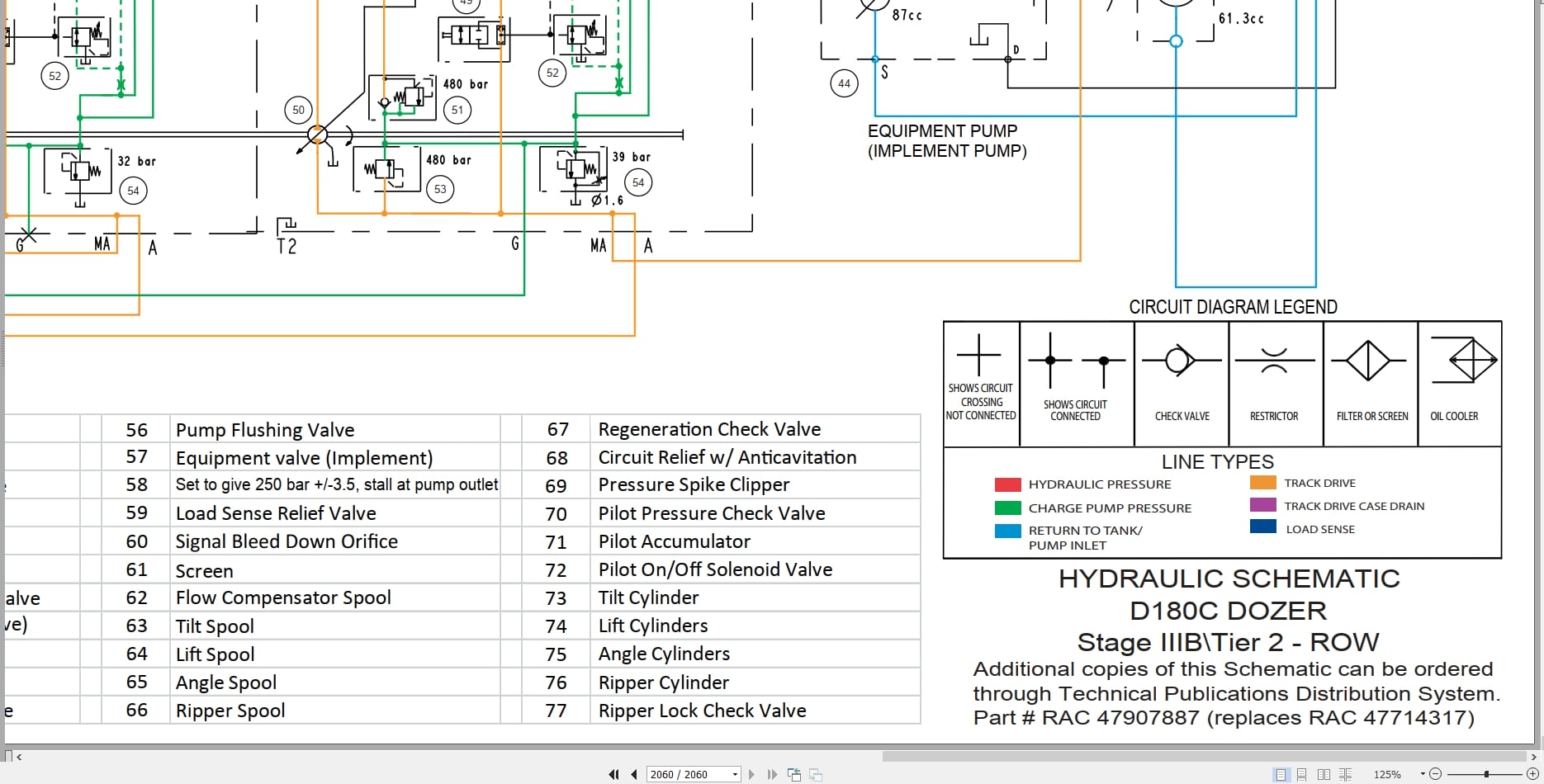 New Holland Crawler Dozer D180C Tier 2 Service Manual 47907879 (4)