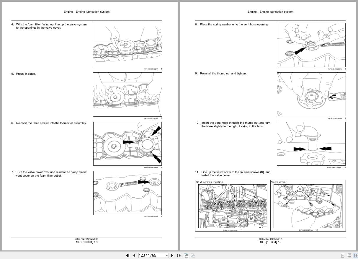 New Holland Crawler Dozer D180C Tier 2 Tier 3 Service Manual 48037327 (2)