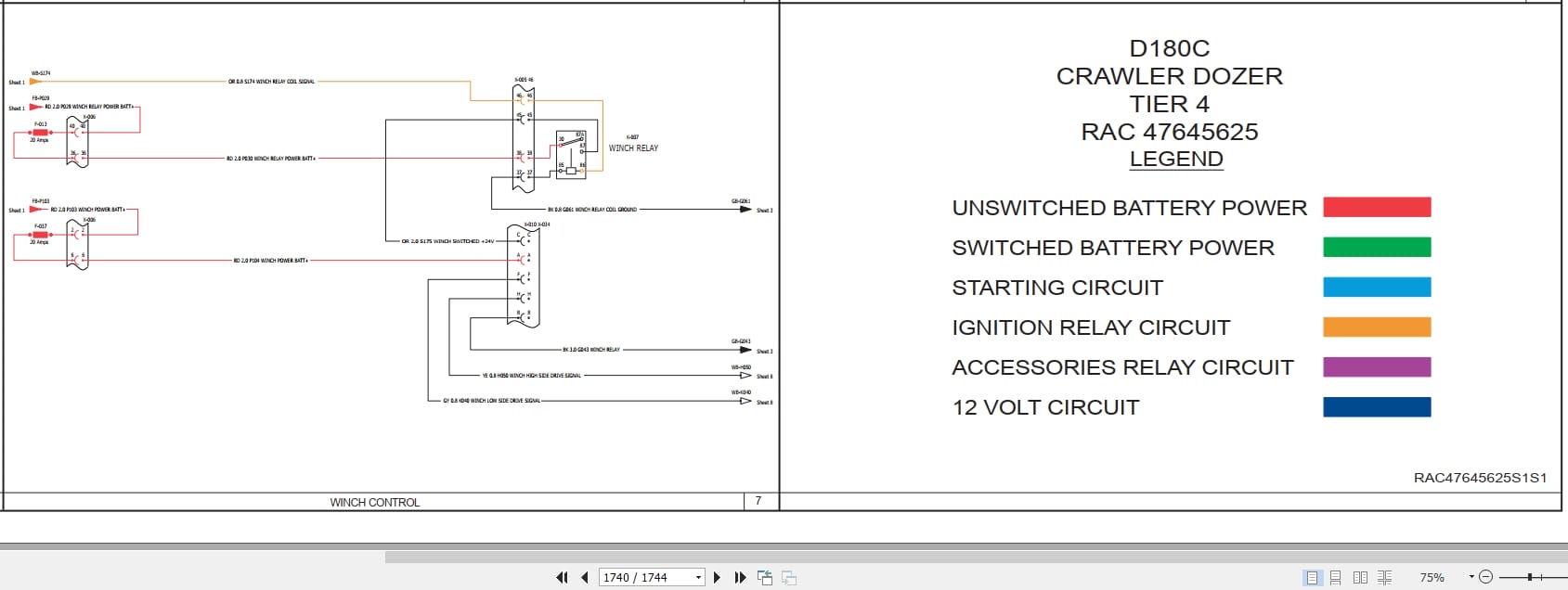 New Holland Crawler Dozer D180C Tier 4 Service Manual 47645621 (3)