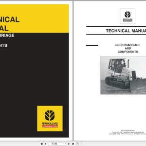 New Holland Crawler Dozer DC70 to DC180 Technical Manual 6 80040NA (1)