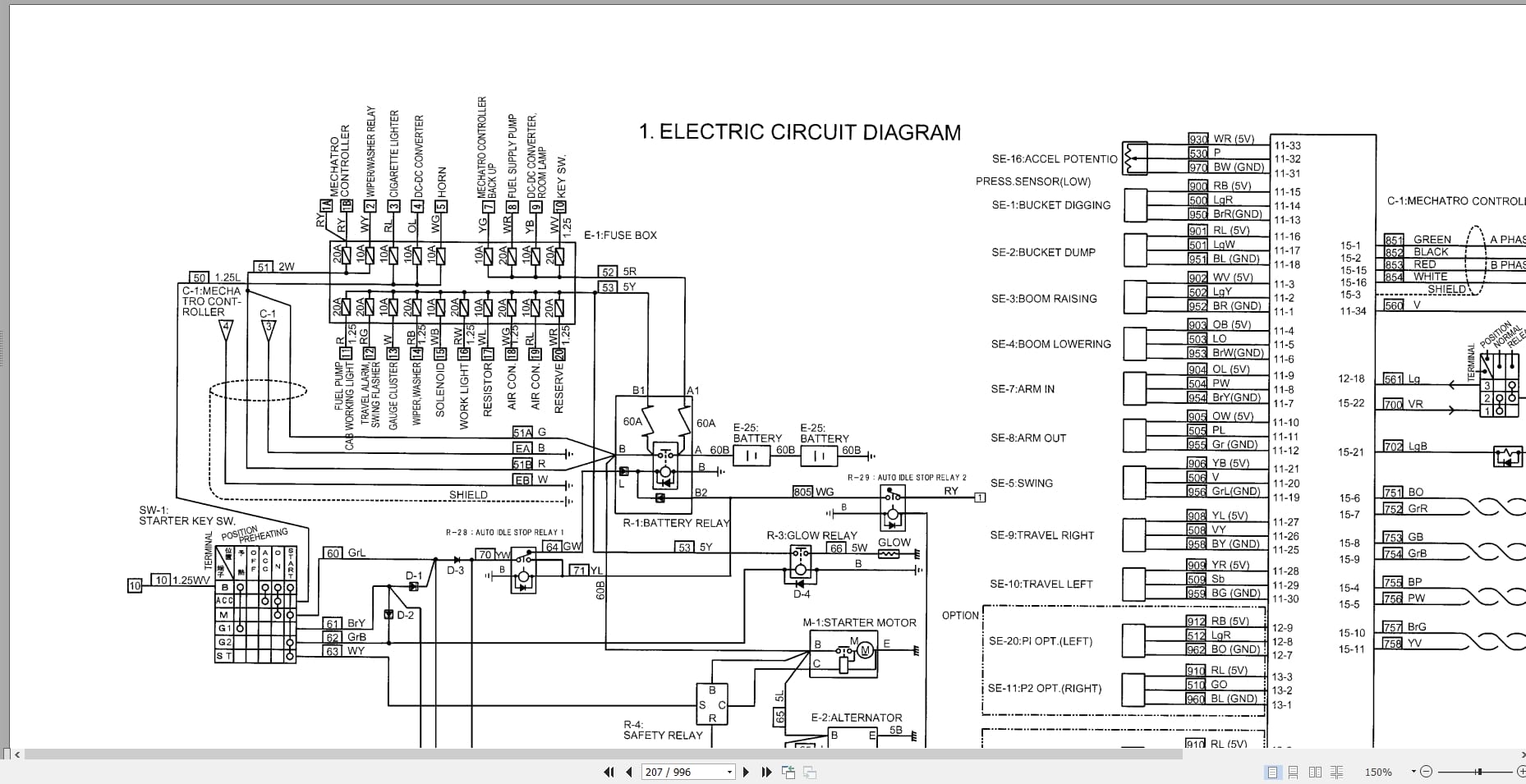 New Holland Excavator E115SR E135SR Workshop Manual 60413426 (4)