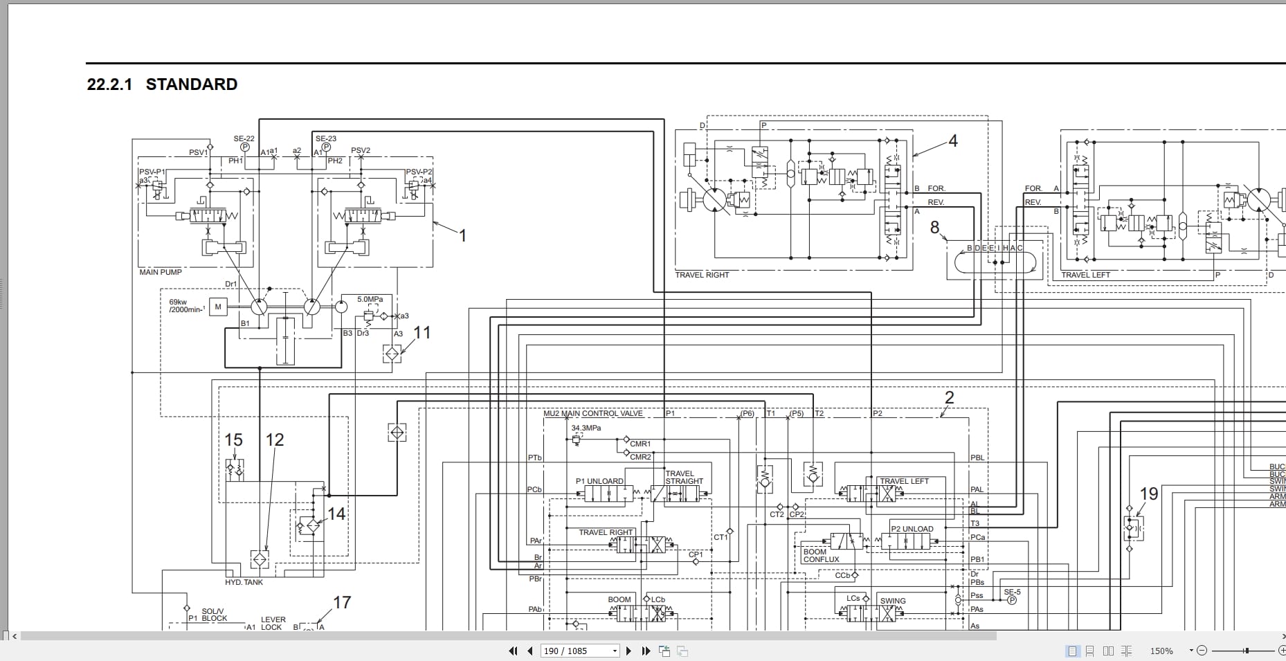 New Holland Excavator E135BSR ROPS Tier III Service Manual 84396007A (3)