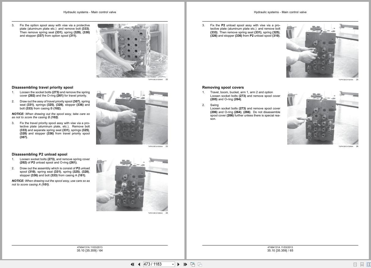 New Holland Excavator E175C Service Manual 47494131A (2)