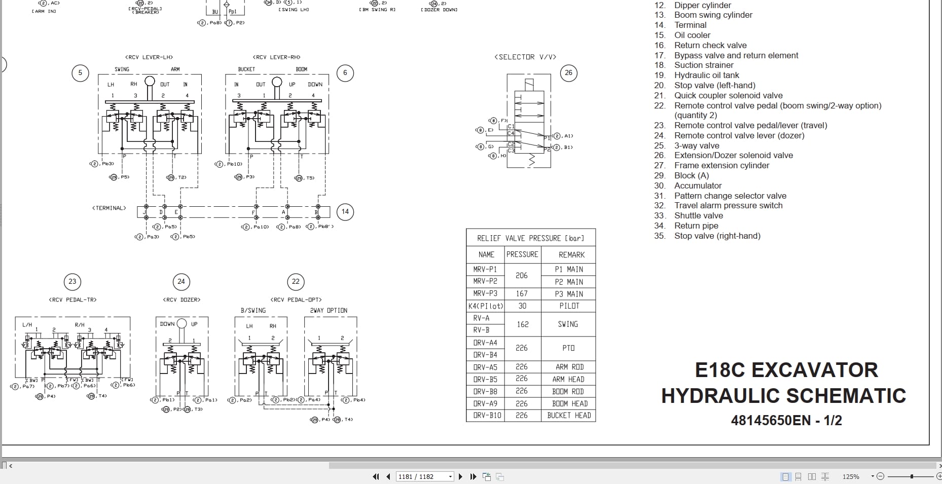 New Holland Excavator E18C Service Manual 48139720 (4)