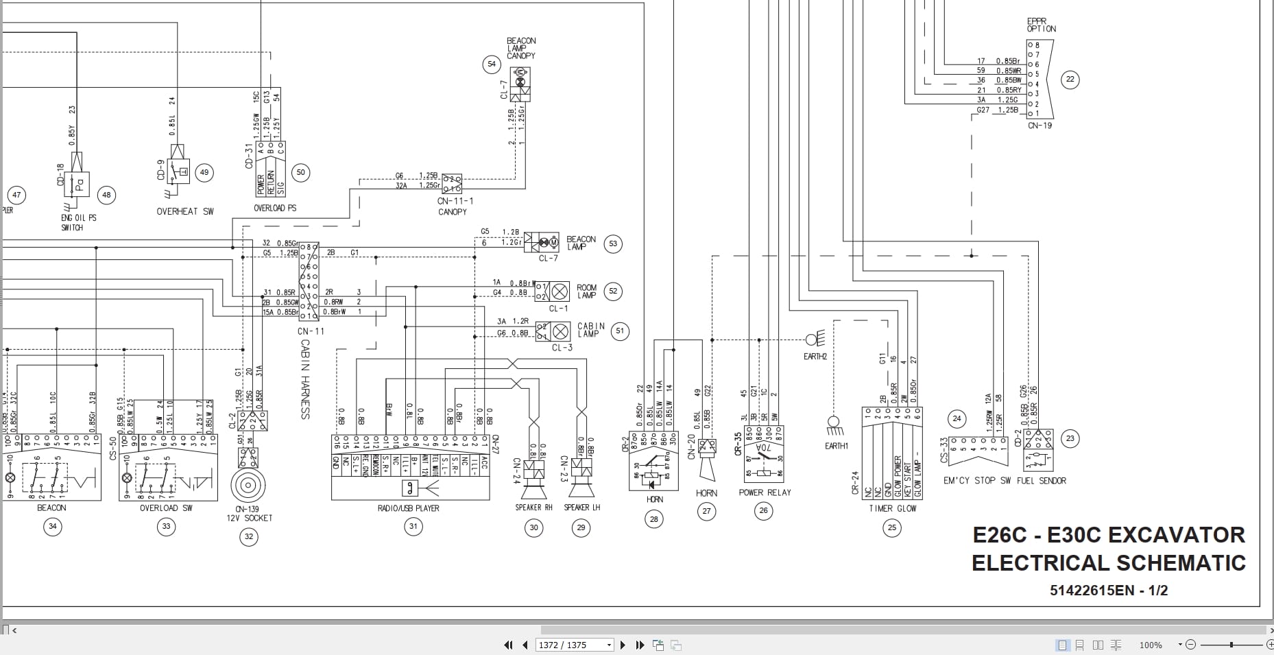 New Holland Excavator E30C Service Manual 48175005 (3)