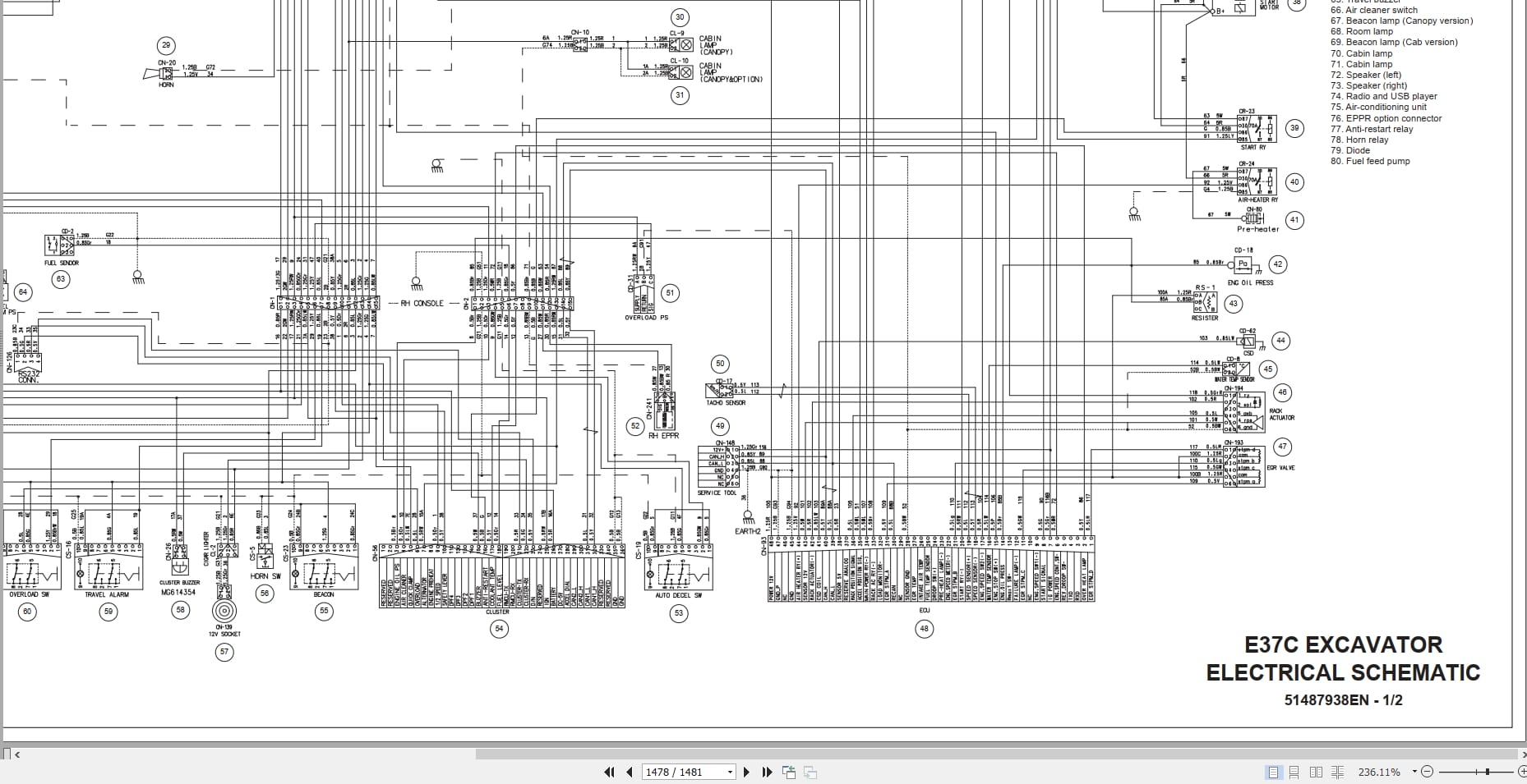 New Holland Excavator E37C Service Manual 51487933 (3)