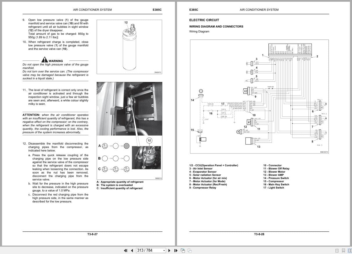 New Holland Excavator E385C Service Manual 47374920A (2)