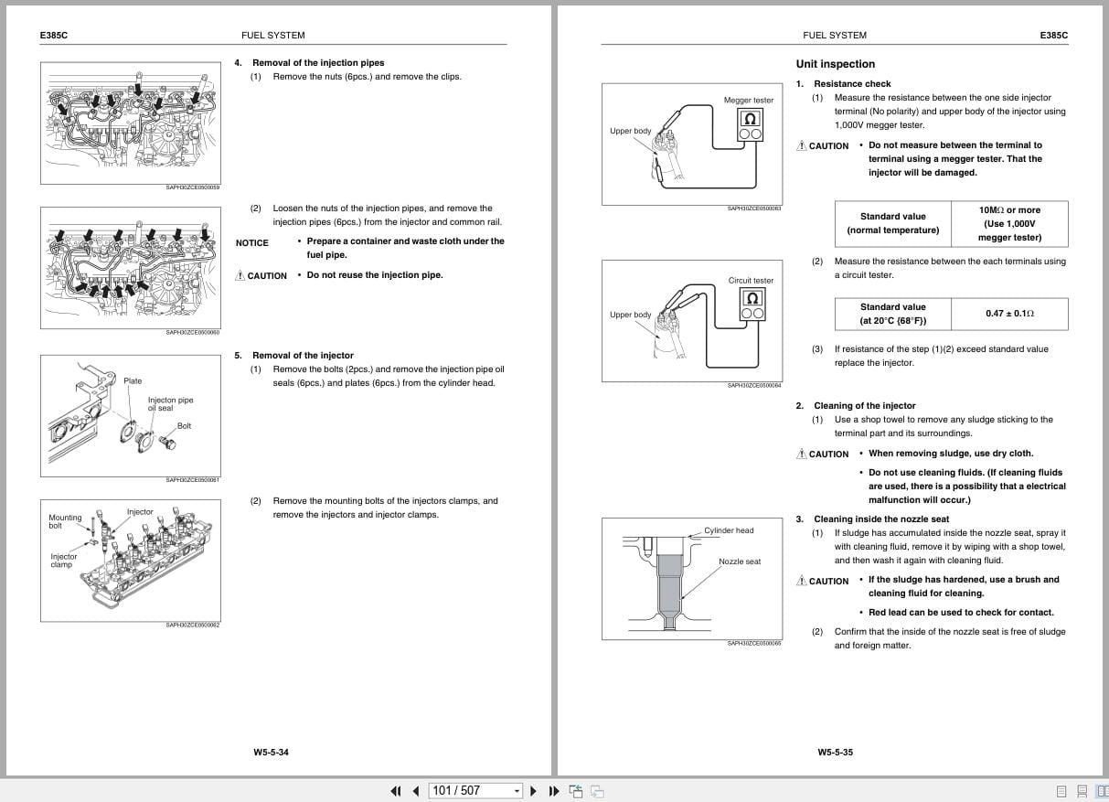New Holland Excavator E385C Service Manual 84527569A (2)