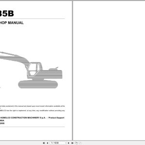 New Holland Excavator E485B Workshop Manual 87475986A (1)