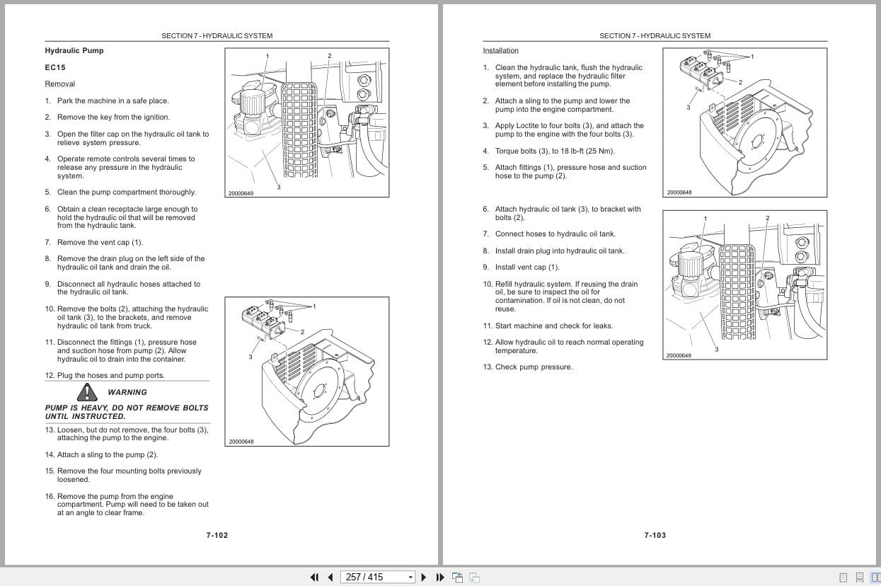 New Holland Excavator EC15 EC25 EC35 EC45 Service Manual 8661172601 (2)