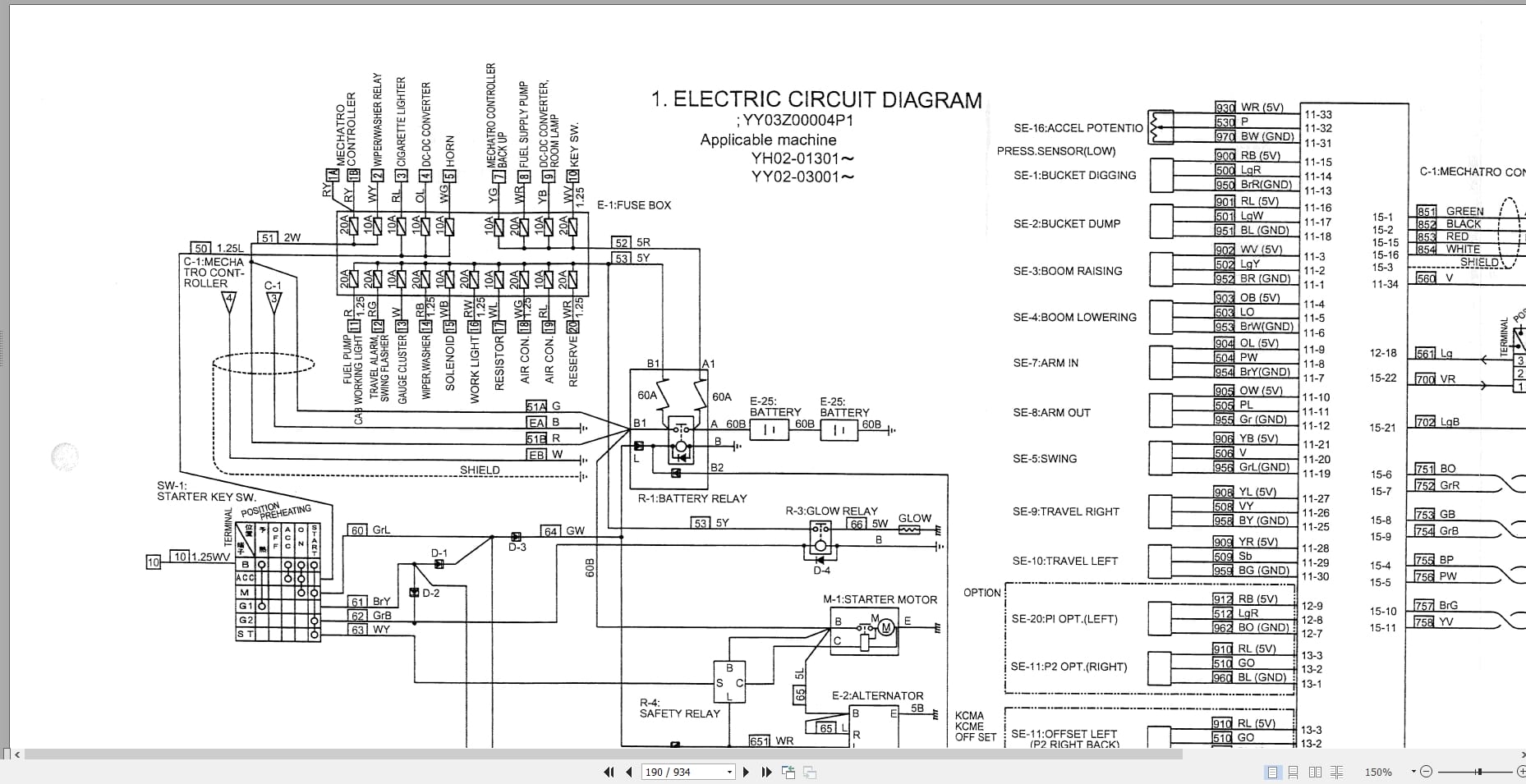 New Holland Excavator EH130 Service Manual 6 75760NA (4)