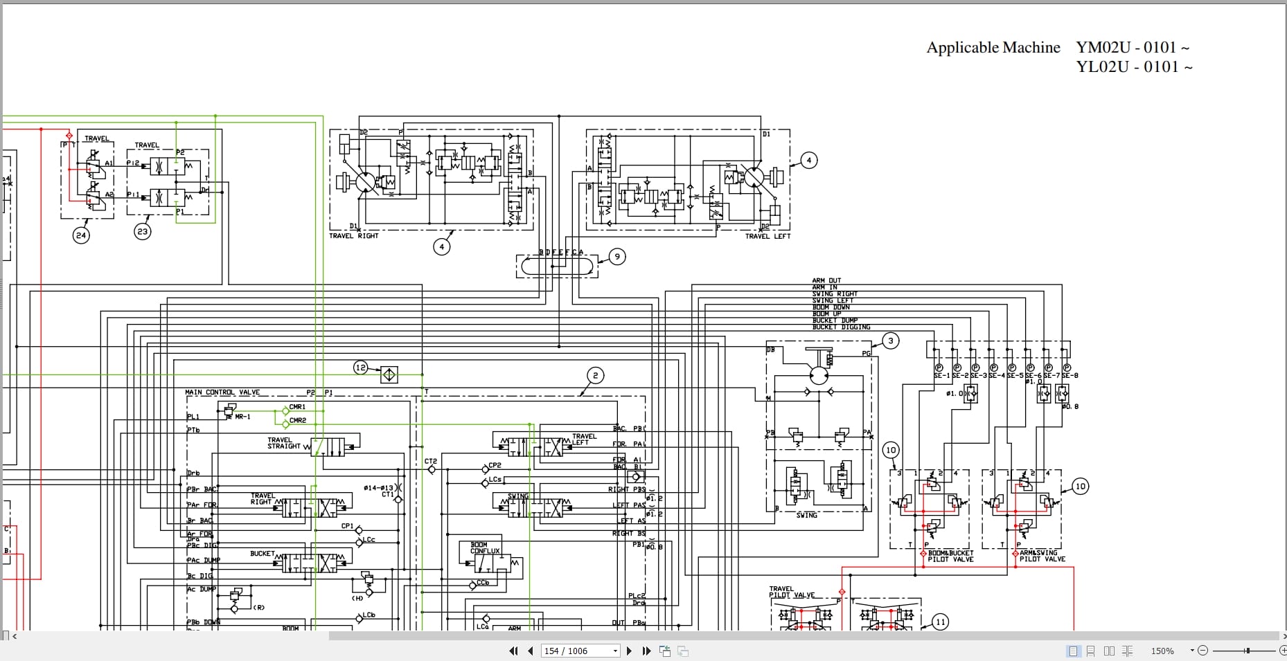 New Holland Excavator EH160 Service Manual 6 75770NA (3)