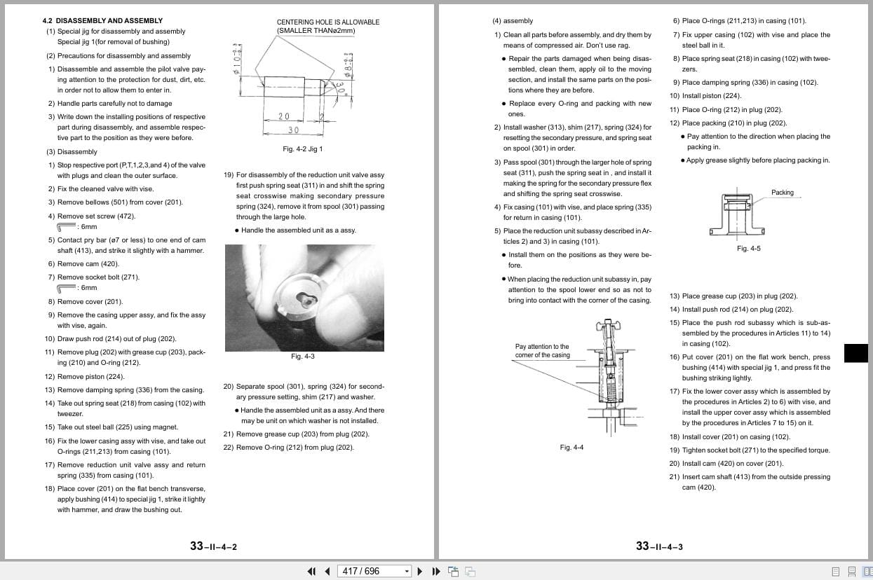 New Holland Excavator EH45 Service Manual 6 75750NA (2)