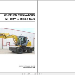 New Holland Excavator MH City to MH 8.6 Tier 3 Training Manual (1)