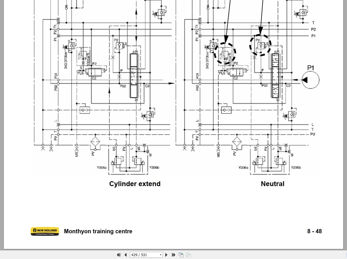 New Holland Excavator MH City to MH 8.6 Tier 3 Training Manual (4)