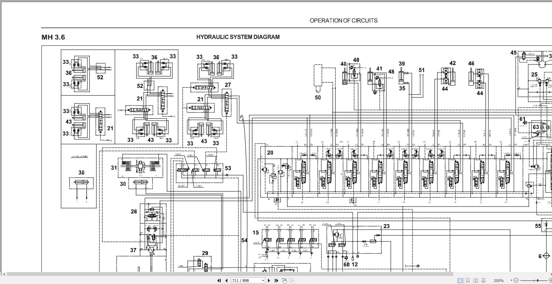 New Holland Excavator MH2.6 MH3.6 Service Manual 60413477 (3)