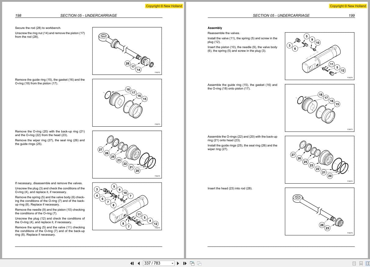New Holland Excavator MH6.6 MH8.6 Industry Repair Manual 87677418A (2)