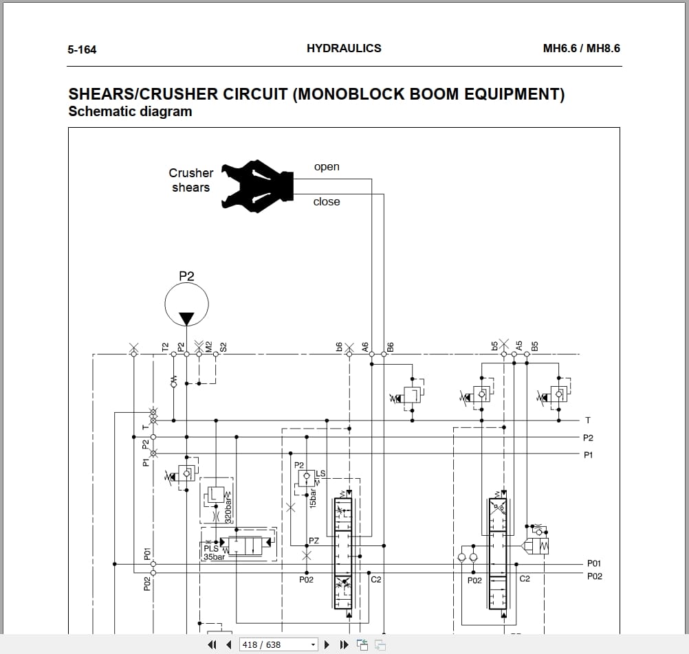 New Holland Excavator MH6.6 MH8.6 Workshop Manual 60413562 (4)