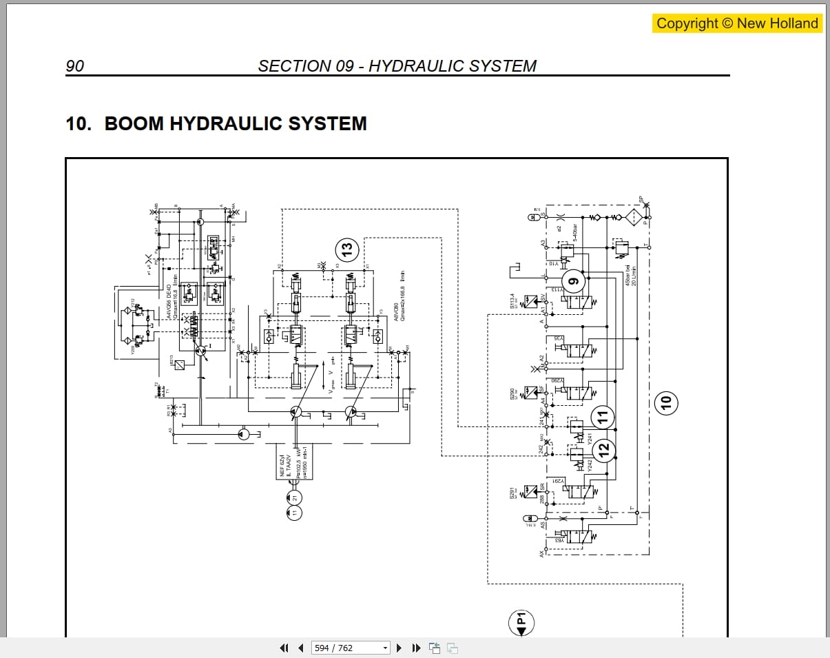 New Holland Excavator MHCity MHPlus MH5.6 Tier III Repair Manual 87677413A (4)