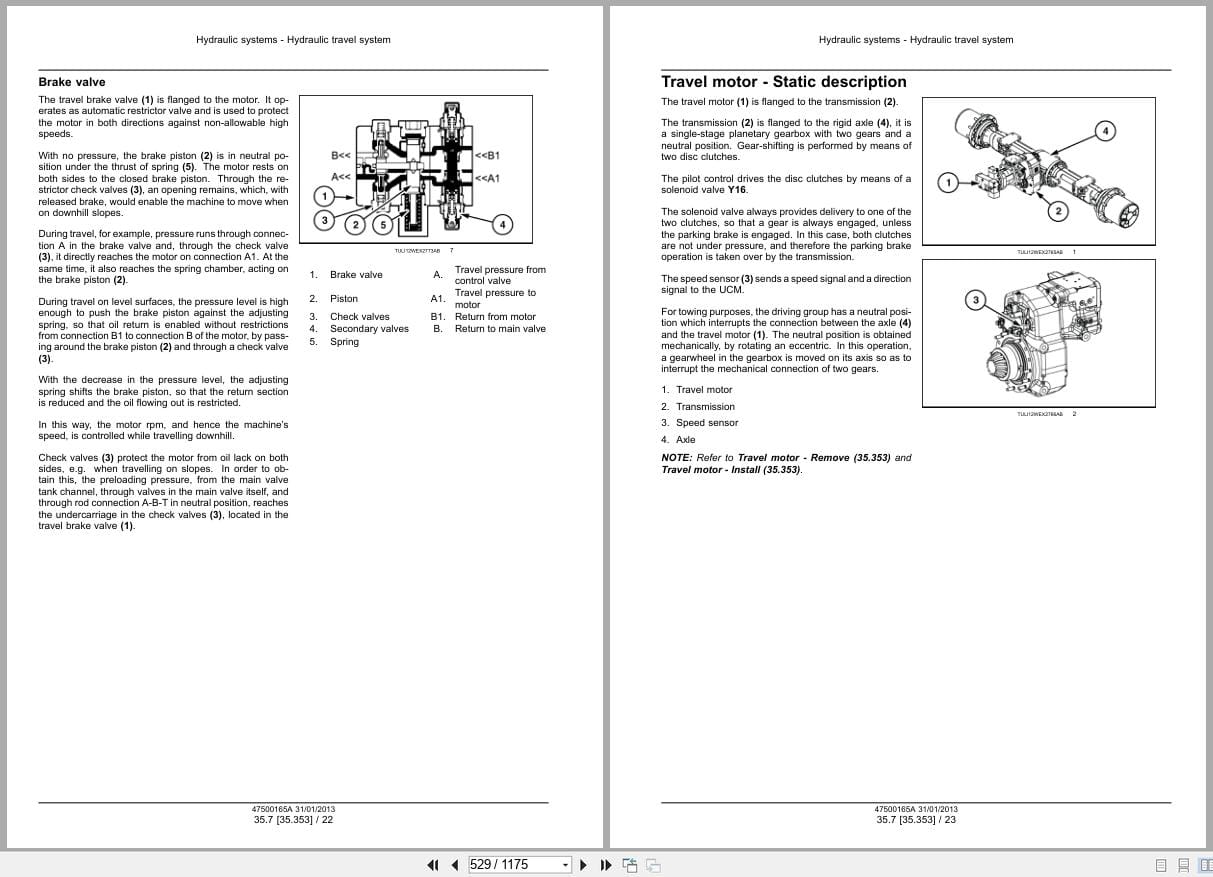 New Holland Excavator WE150B Service Manual 47500165A (2)