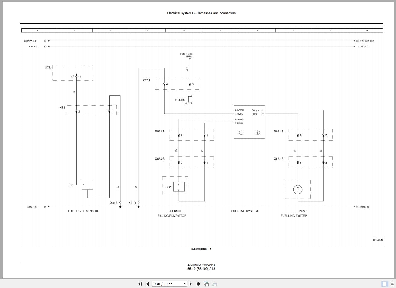 New Holland Excavator WE150B Service Manual 47500165A (3)