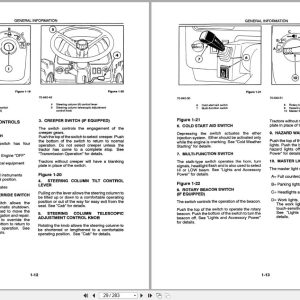 New Holland Ford Tractor 8670 to 8970 Operators Manual 42867042 (2)