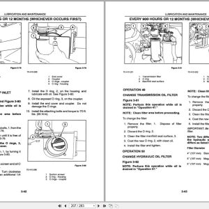 New Holland Ford Tractor 8670 to 8970 Operators Manual 42867042 (3)