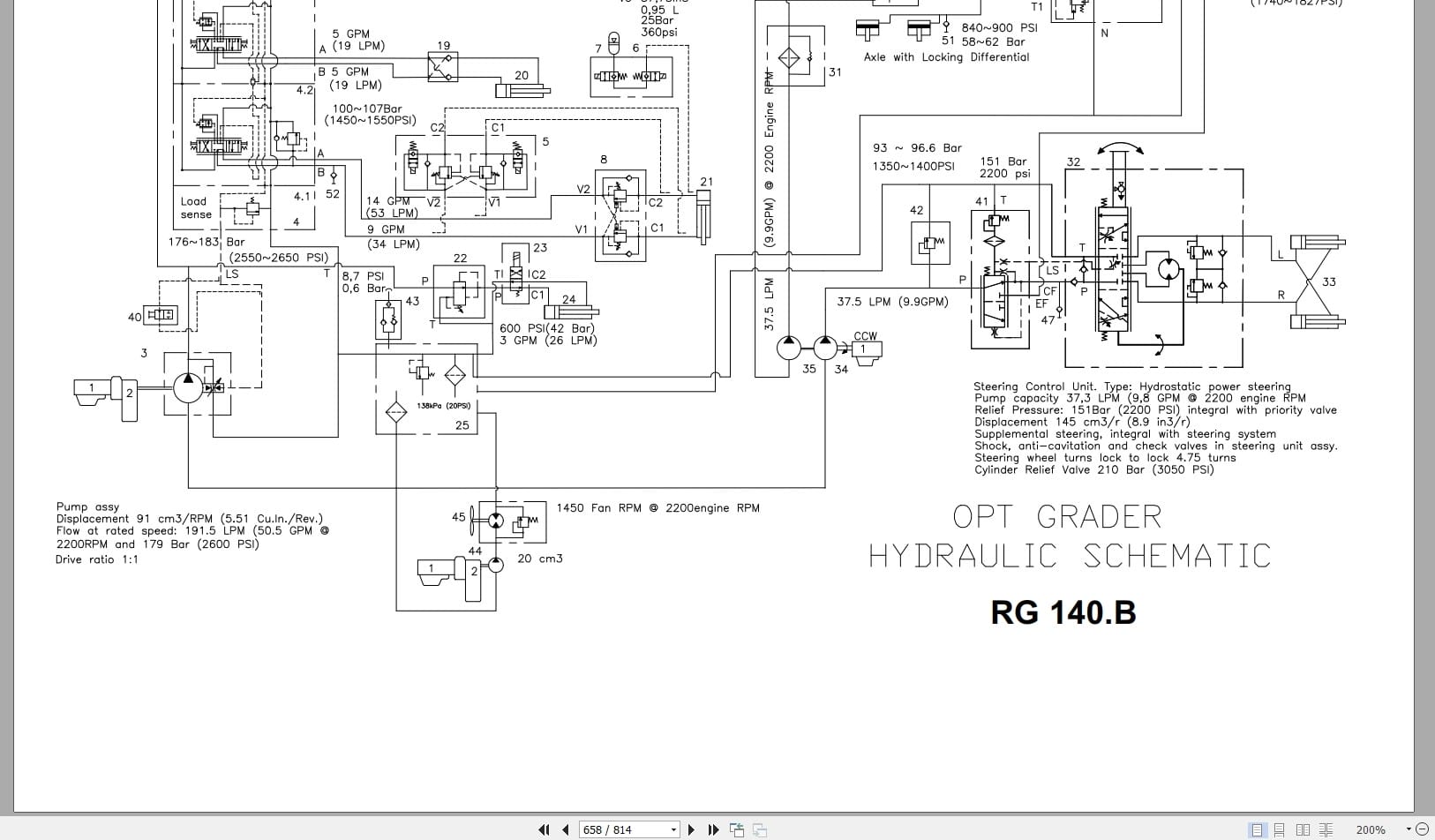 New Holland Grader RG140.B RG170.BVHP RG200.B Service Manual 75314407 (4)
