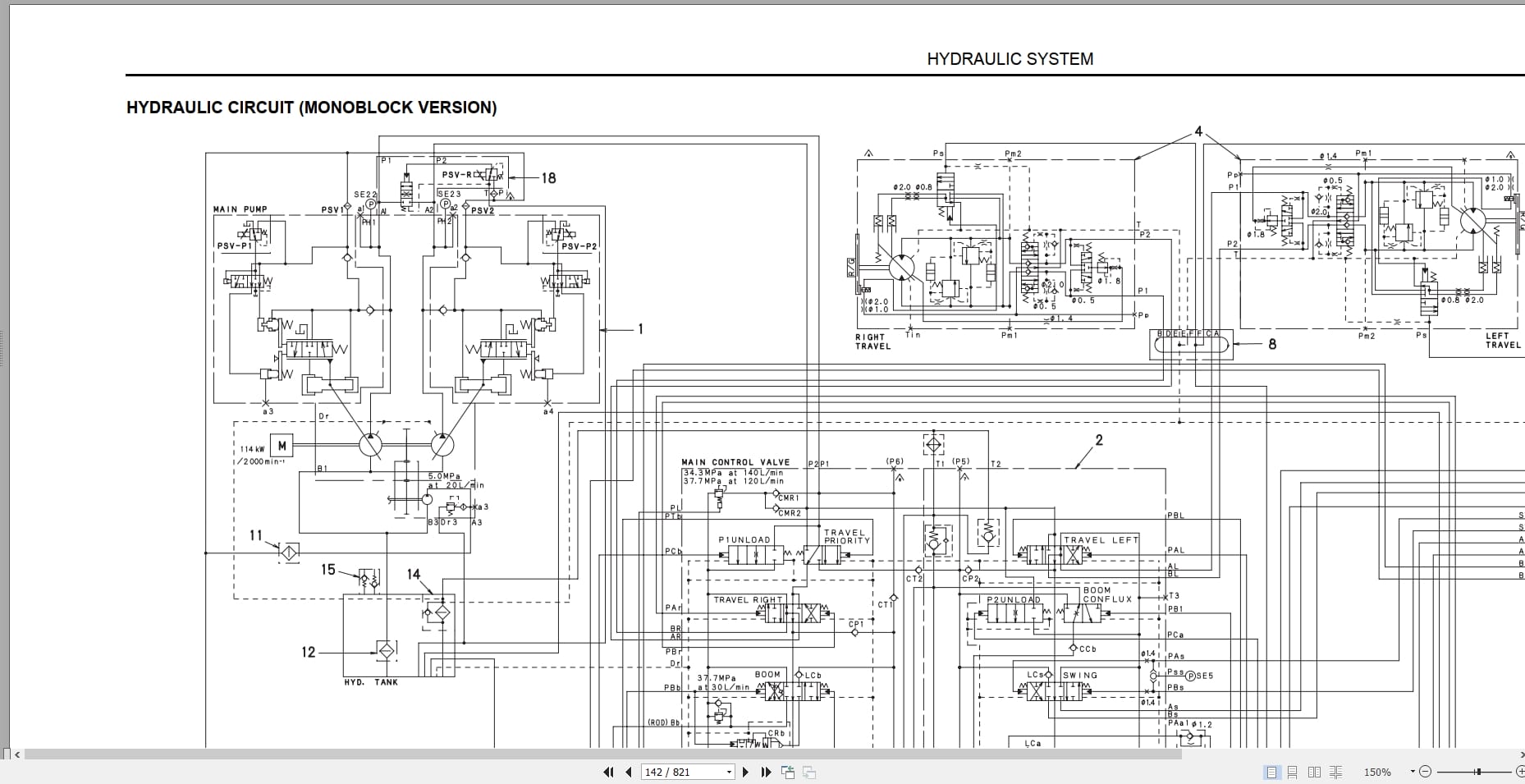 New Holland Hydraulic Excavator E215B E245B Workshop Manual 87677762A (3)
