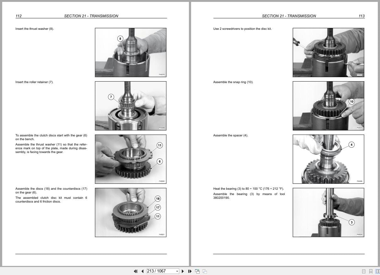 New Holland Loader Backhoe B95C to B110C Tier 4 Service Manual 84596886A (2)