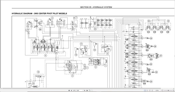 New Holland Loader Backhoe B95C To B110C Tier 4 Service Manual 84596886A (3)