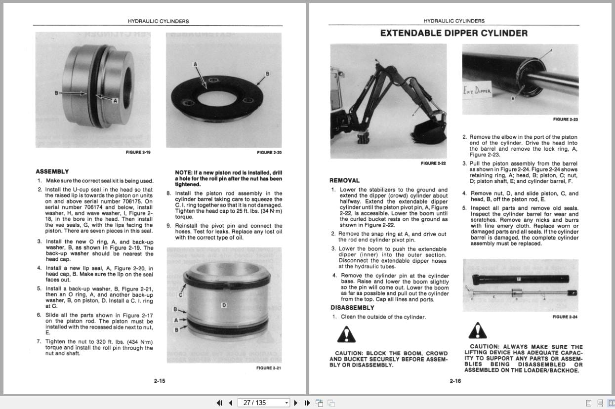 New Holland Loader Backhoe LB 620 Service Manual 40062010 (2)