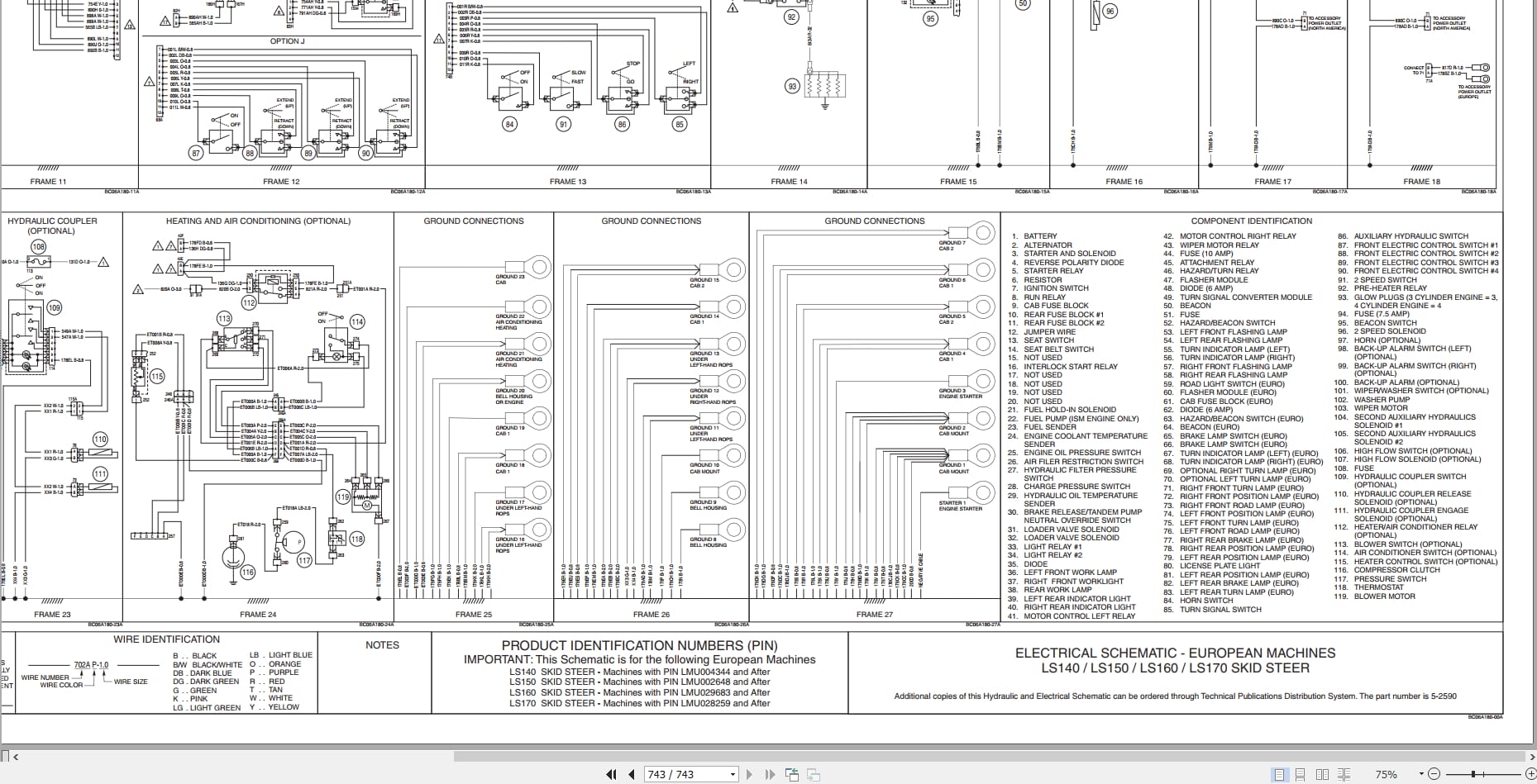 New Holland Loader L160 L170 Workshop Manual 6041360701 (4)