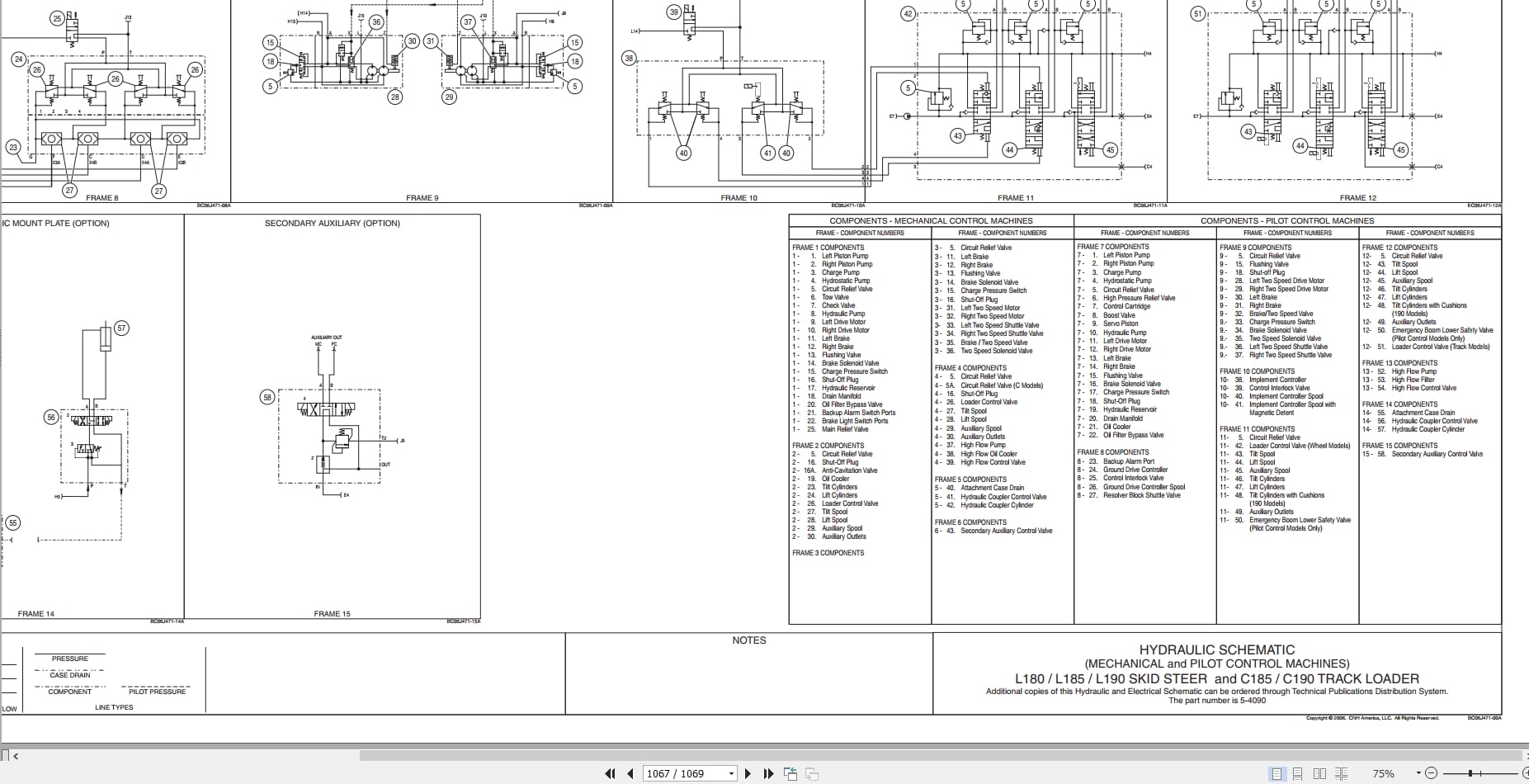 New Holland Loader L180 to C190 Repair Manual 87630288NA (3)