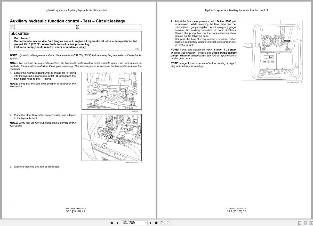 New Holland Loader L213 L216 Tier 4B Service Manual 47720731 (2)