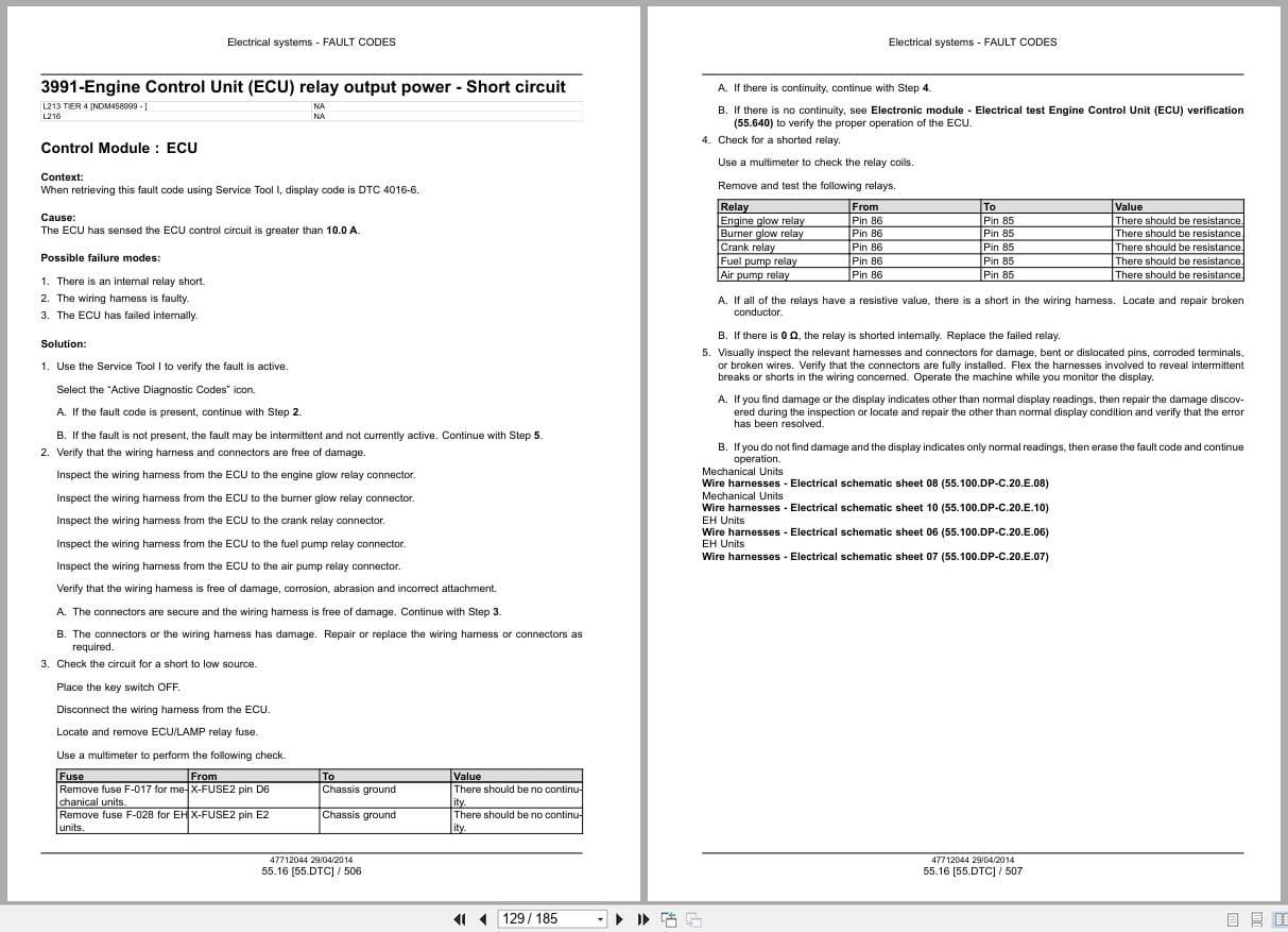 New Holland Loader L213 L216 Tier 4B Service Manual 47720734 (2)