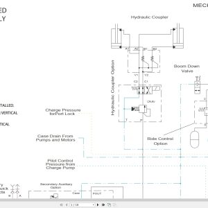 New Holland Loader L213 to C237 Hydraulic Schematic RAC51423445 (1)