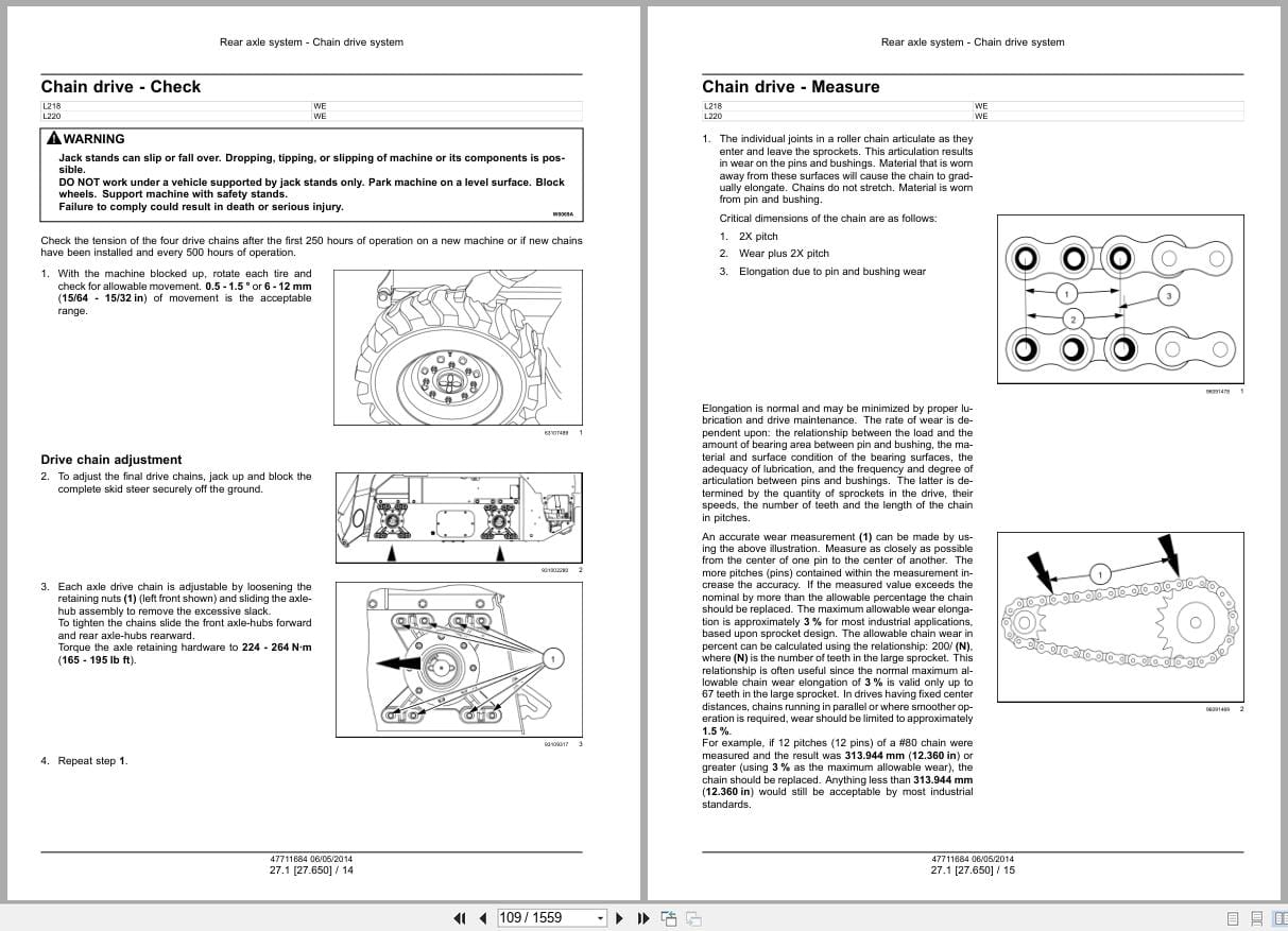 New Holland Loader L218 L220 Tier 4B Service Manual 47711684 (2)