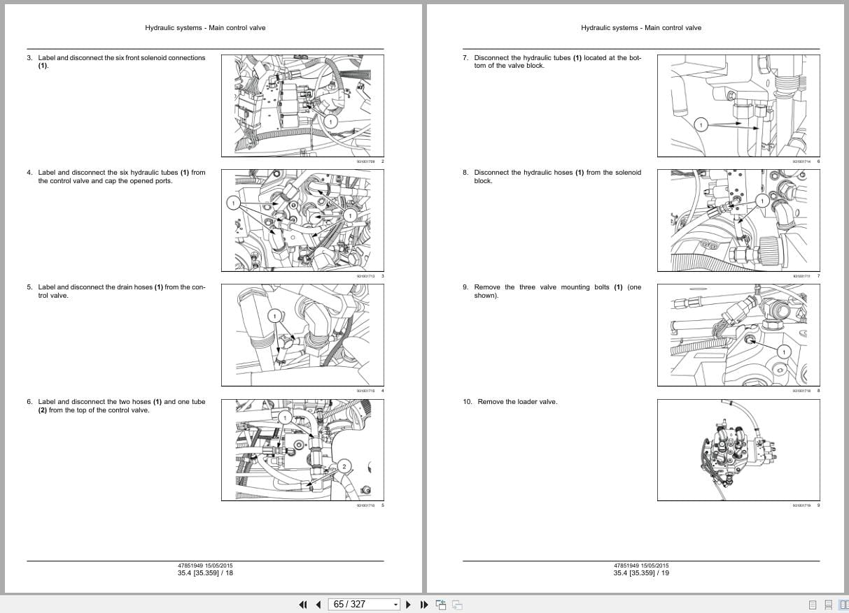 New Holland Loader L218 L220 Tier 4B Service Manual 47888411 (2)