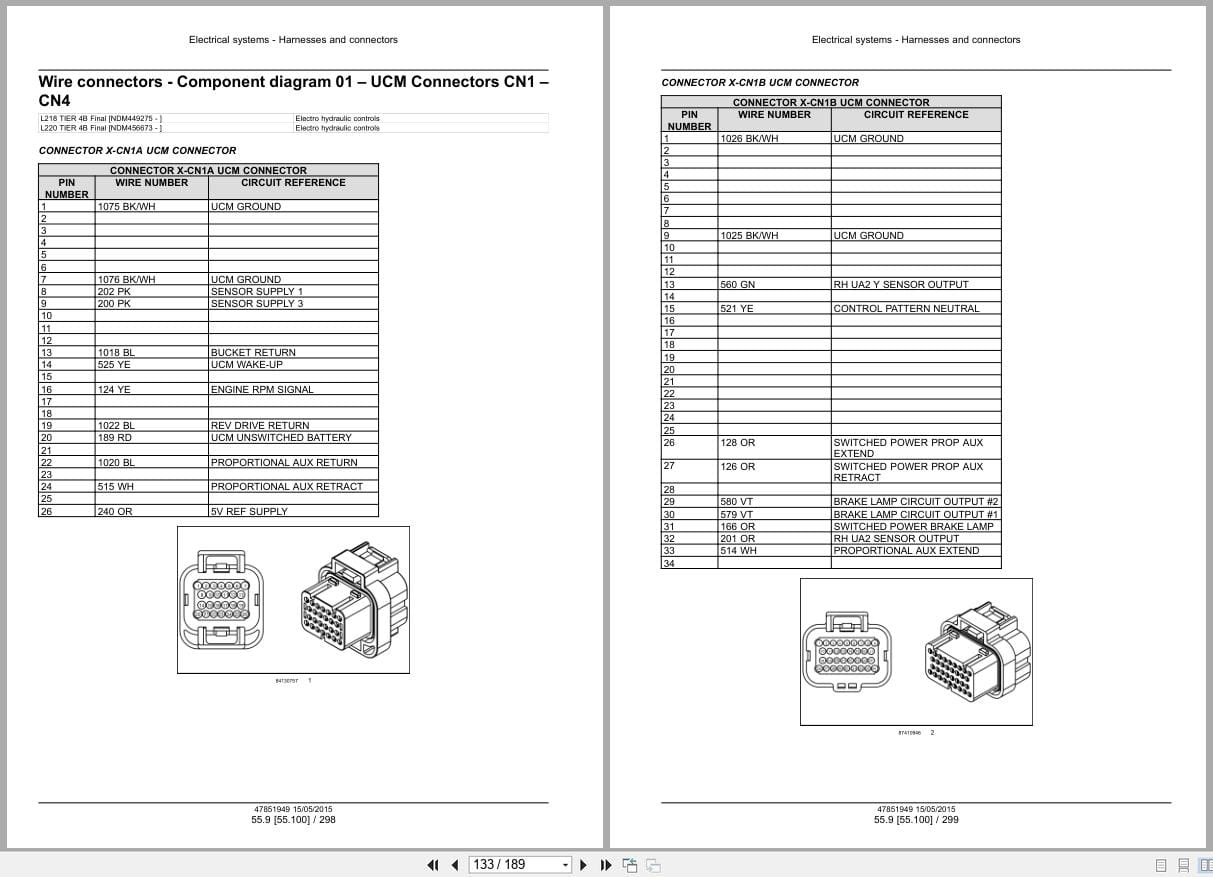 New Holland Loader L218 L220 Tier 4B Service Manual 47888413 (2)