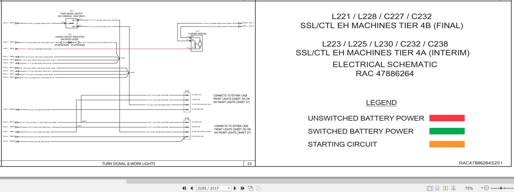 New Holland Loader L221 to C232 Tier 4B Service Manual 47851950 (3)