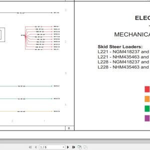 New Holland Loader L221 to C237 Tier 4B Electrical Schematic RAC48144049 (1)