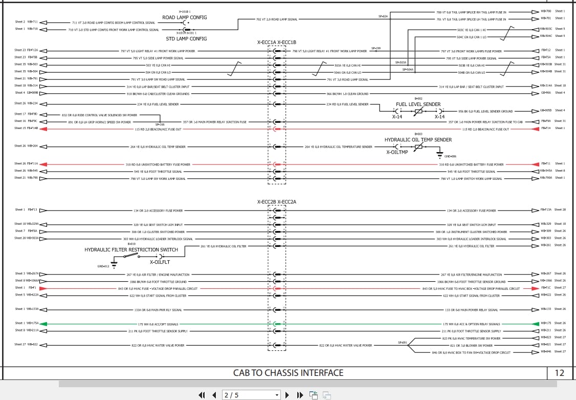 New Holland Loader L221 to C238 Electrical Schematic RAC47886264 (2)