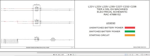 New Holland Loader L223 To C238 Tier 4A Service Manual 47540694 (3)