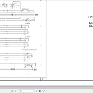 New Holland Loader L230 to Tier 4B Electrical Schematic 51423444 (1)