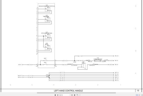 New Holland Loader L230 to Tier 4B Electrical Schematic 51423444 New Holland Loader L230 To Tier 4B Electrical Schematic 51423444 (2)