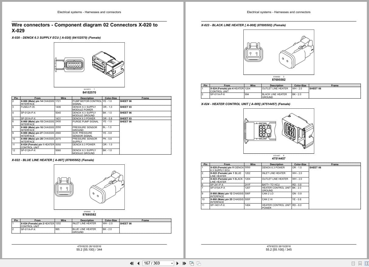 New Holland Loader L234 C238 Tier 4B Service Manual 48076791 (2)