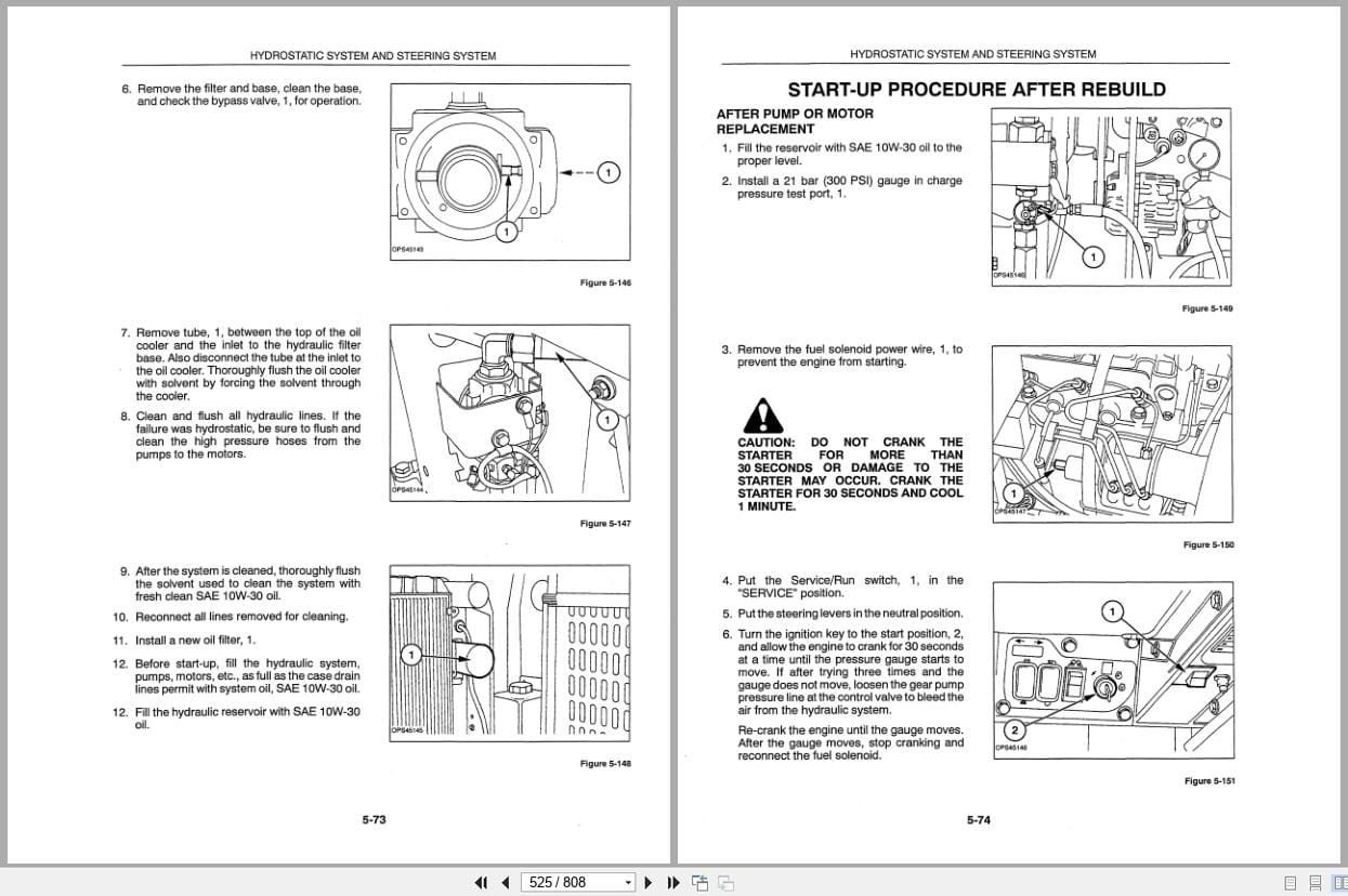 New Holland Loader L465 Lx465 Lx485 Repair Manual 86587274 (2)