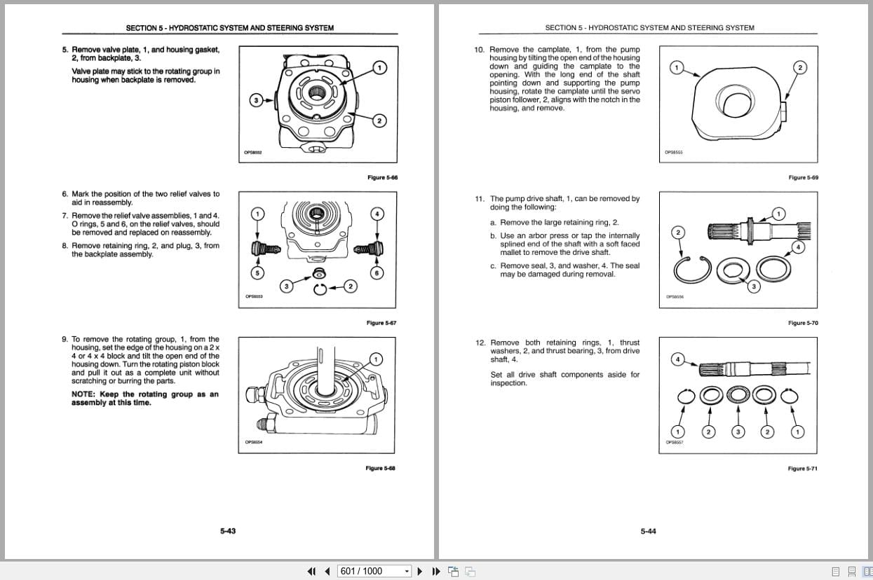 New Holland Loader L865 to Lx985 Repair Manual 86584316 (2)