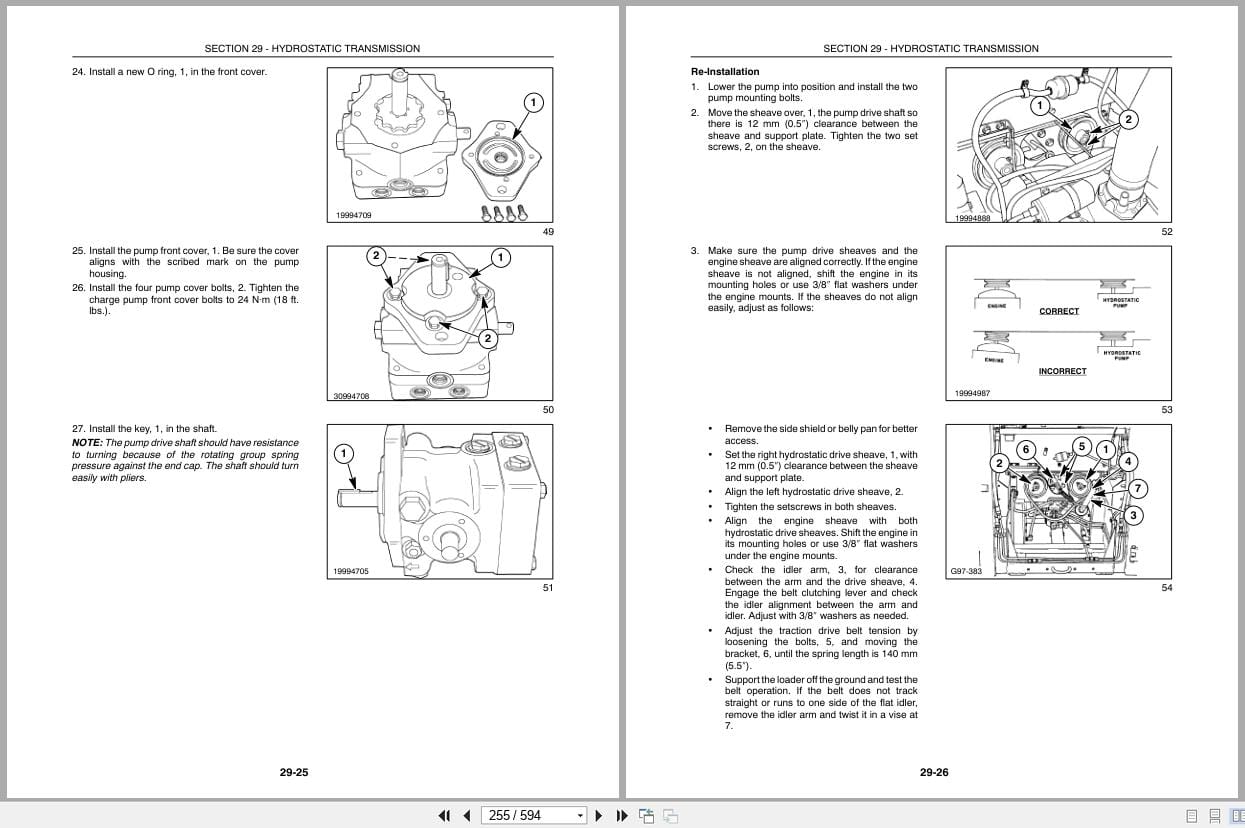 New Holland Loader LS120 LS125 Repair Manual 86615609 (2)